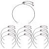 10Pcs 304 Stainless Steel Rolo Chain Bracelet Making AJEW-YW00004-01-1