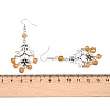 Fashion Tibetan Style Chandelier Earrings EJEW-JE00517-2