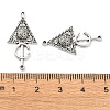 Tibetan Style Alloy Pendant TIBE-H142-20AS-02-3