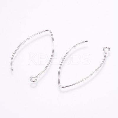 Tarnish Resistant 304 Stainless Steel Hoop Earrings STAS-K148-10-1