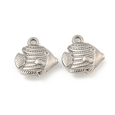 Non-Tarnish 304 Stainless Steel Charms STAS-I307-535P-1