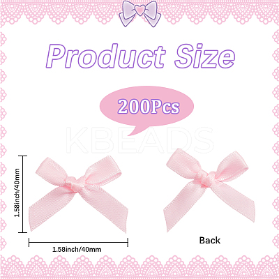 200Pcs Handmade Polyester Costume Accessories DIY-SP0004-86A-04-1