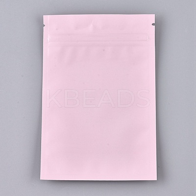 Solid Color Plastic Zip Top Bags OPP-P002-B03-1
