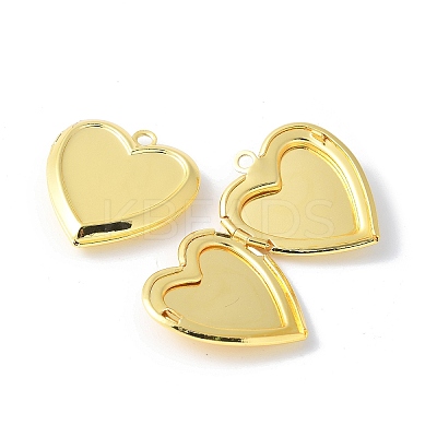 304 Stainless Steel Locket Pendants STAS-K192-09G-1