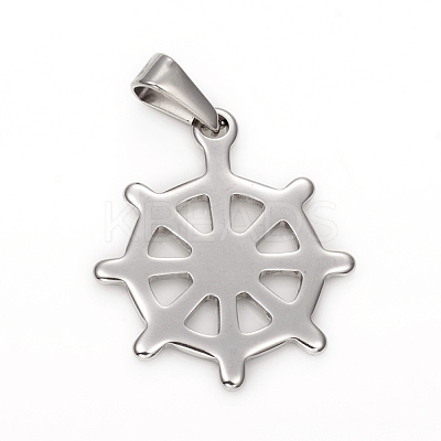 Tarnish Resistant 304 Stainless Steel Pendants STAS-I136-24P-1