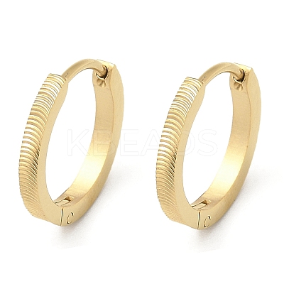 304 Stainless Steel Hoop Earrings for Women EJEW-C096-58G-1