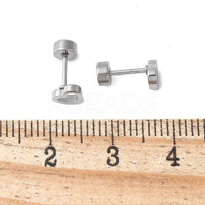 304 Stainless Steel Stud Earrings for Women EJEW-E603-05E-P-1