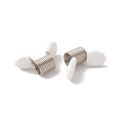 201 Stainless Steel Mini Spring Bead Clamps for Beading Jewelry Making TOOL-D058-01P-1