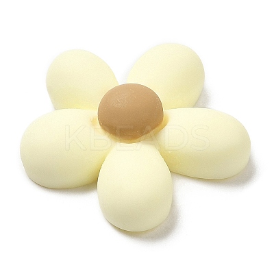 Opaque Resin Cabochons CRES-M021-02H-1