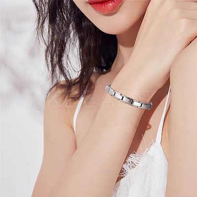 Stainless Steel Panther Chain Watch Band Bracelets JB667A-1