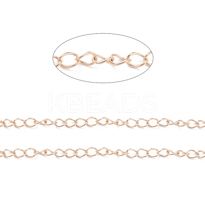 PVD Vacuum Plating 304 Stainless Steel Curb Chain STAS-B020-05RG-1