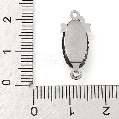 304 Stainless Steel Box Clasps STAS-M084-02C-P-1