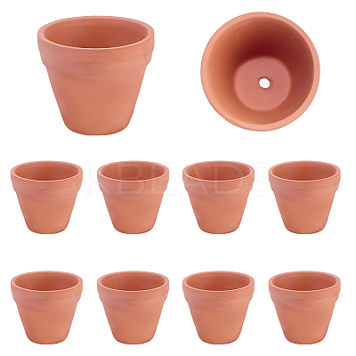 Porcelain Plant Pots LS-AJEW-WH20070-099A-1