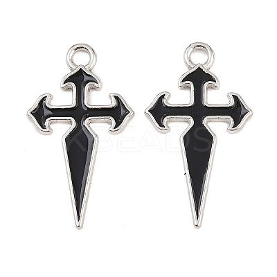 Alloy Enamel Pendants FIND-B059-02P-01-1