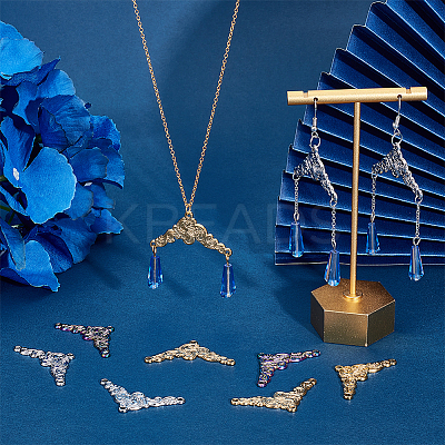 12Pcs 3 Colors 304 Stainless Steel Chandelier Components Links FIND-UN0001-62-1