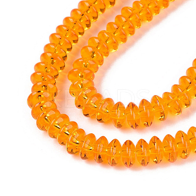 Transparent Glass Beads Strands GLAA-Q113-02A-A03-1