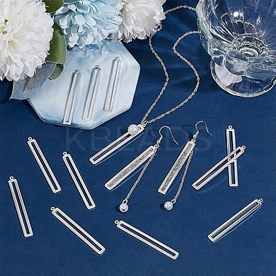 16Pcs Brass Big Pendant KK-BC0013-57A-1