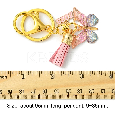 Acrylic & Alloy Enamel Keychain KEYC-FS00026-04-1