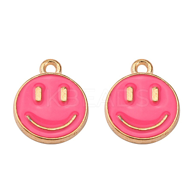 Alloy Enamel Charms ENAM-S121-165E-RS-1