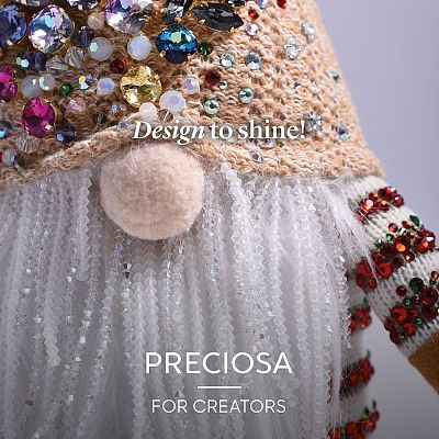 Preciosa® MAXIMA Crystal Fancy Stones X-PRC-FC12-10330-1