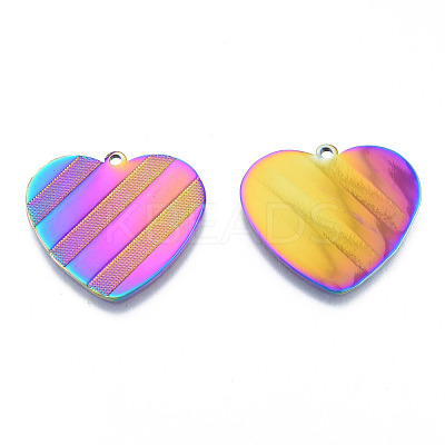 Ion Plating(IP) 304 Stainless Steel Pendants STAS-N098-197M-1