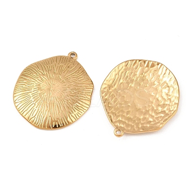 304 Stainless Steel Pendants STAS-P424-03G-1
