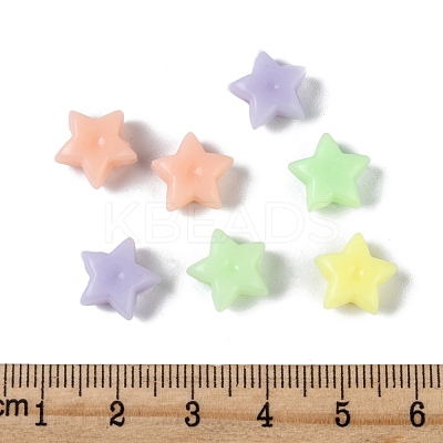 Opaque Acrylic Beads X-MACR-S296-74-1