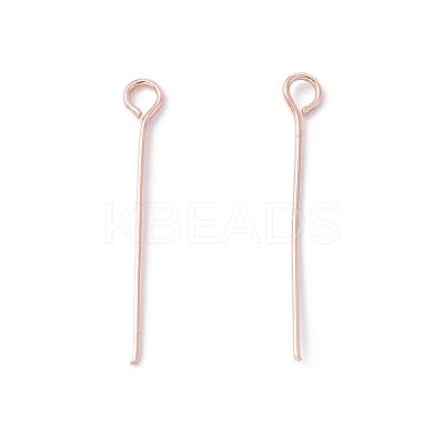 Brass Eye Pin KK-WH0058-01C-RG-1