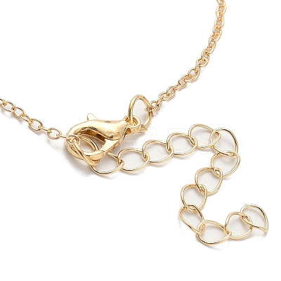 3Pcs Alloy Rhinestones Anklets LS-AJEW-S083-01G-09-1