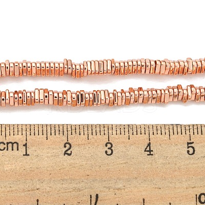 Electroplated Synthetic Non-magnetic Hematite Beads Strands G-C136-B01-02-1