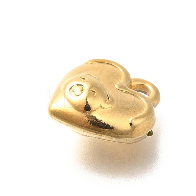 Ion Plating(IP) 304 Stainless Steel Charms STAS-I321-62G-1