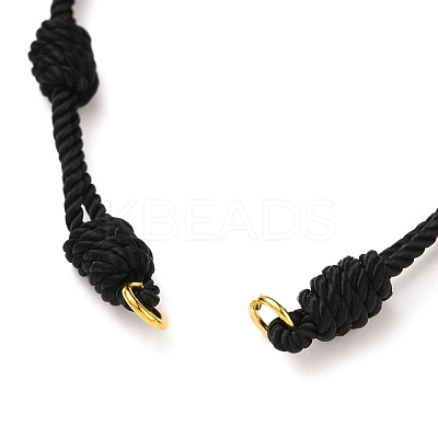 Adjustable Braided Nylon Cord Bracelet Making AJEW-JB00758-1