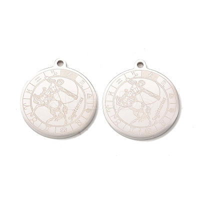 Non-Tarnish 304 Stainless Steel Pendants STAS-A074-03B-P-1