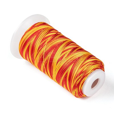 Segment Dyed Round Polyester Sewing Thread OCOR-Z001-A-22-1