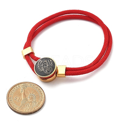 Constellation Nylon Cords Multi-strand Bracelets BJEW-U016-01B-02-1