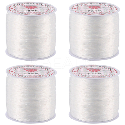 4 Rolls Flat Elastic Crystal String EW-SC0001-05D-1