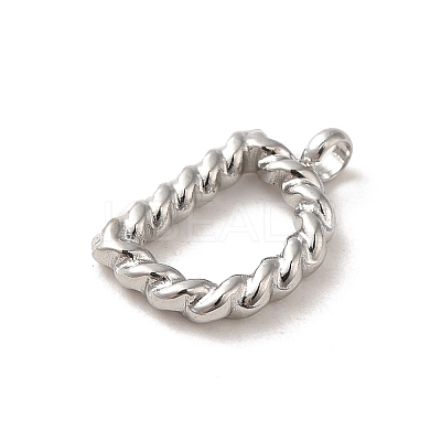 Non-Tarnish 304 Stainless Steel Charms STAS-L022-232A-P-1