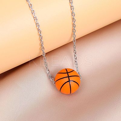 Silicone Pendant Necklaces FS-WGAF623-01-1
