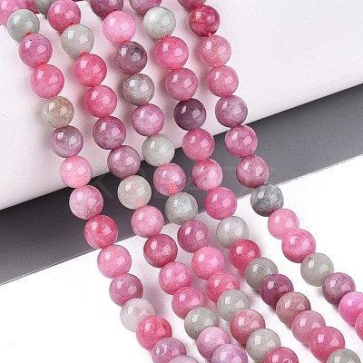 Natural Quartz Beads Strands G-N363-6mm-04-1