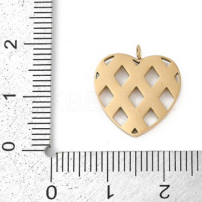 304 Stainless Steel Enamel Pendants STAS-I325-048G-1