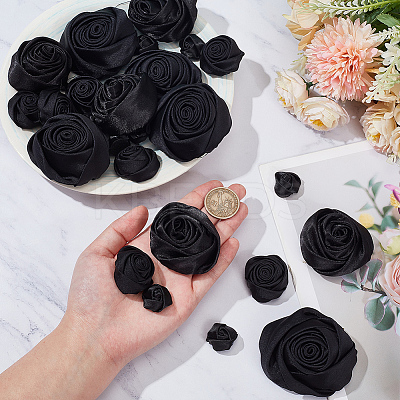 26Pcs 4 Style Satin Cloth Ornament Accessories FIND-WR0011-22B-1