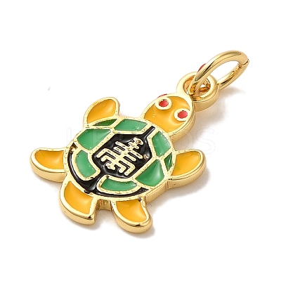 Rack Plating Brass Pendants KK-U027-26G-1
