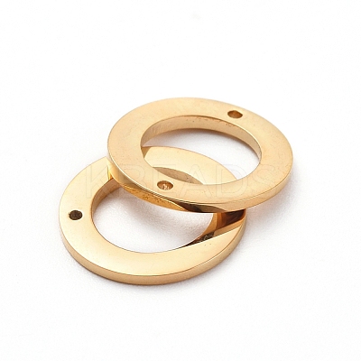 PVD Vacuum Plating 304 Stainless Steel Links connectors for Jewelry Making X-STAS-G215-27G-1