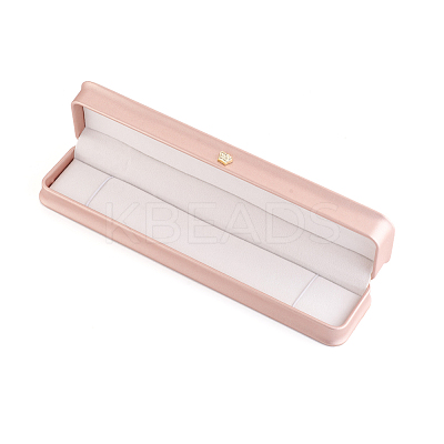 PU Leather Bracelet Necklace Gift Boxes LBOX-L005-H02-1
