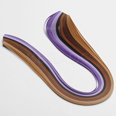 6 Colors Quilling Paper Strips DIY-J001-3mm-A06-1