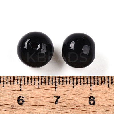 Opaque Solid Color Glass Beads LS-GLAA-N007-10mm-A07-1