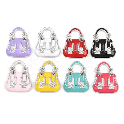 Alloy Enamel Pendants FIND-B062-08P-1