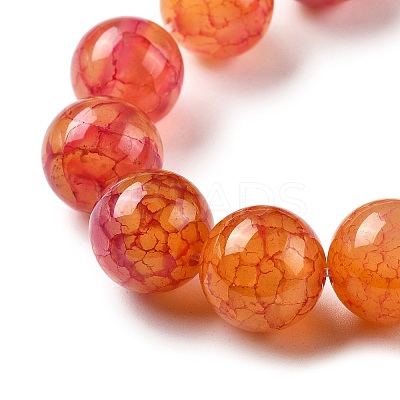 Natural Dragon Veins Agate Beads Strands G-A261-A01-14mm-1