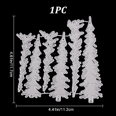 Christmas Carbon Steel Cutting Dies Stencils DIY-WH0387-79MP-1