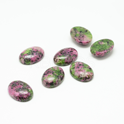 Synthetic Ruby in Zoisite Gemstone Cabochons G-T020-18x25mm-13-1
